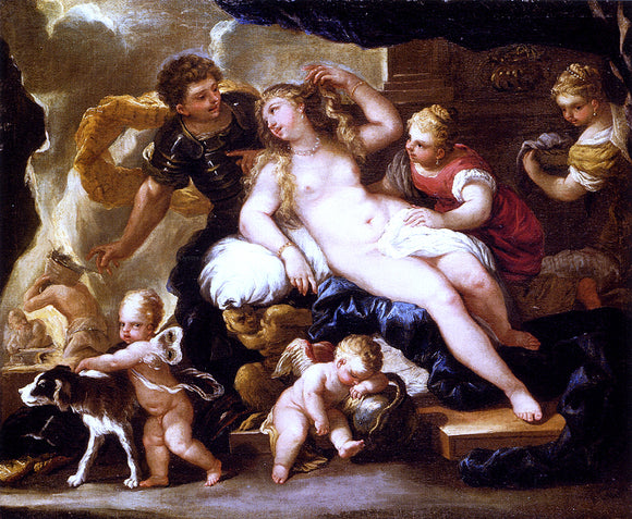  Luca Giordano Venus And Mars - Art Print