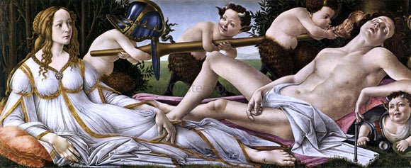  Sandro Botticelli Venus and Mars - Art Print