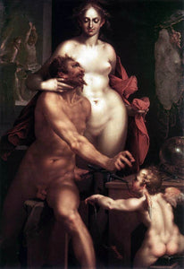  Bartholomaeus Spranger Venus and Vulcan - Art Print