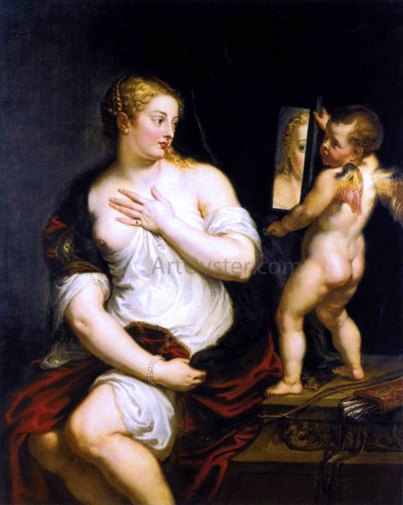  Peter Paul Rubens Venus at her Toilet - Art Print
