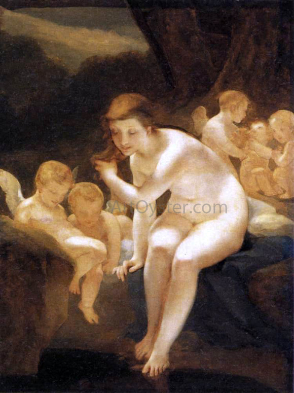  Pierre Paul Prudhon Venus Bathing - Art Print