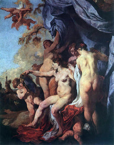  Johann Liss Venus in Front of the Mirror - Art Print