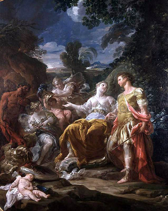  Corrado Giaquinto Venus Presenting Arms to Aeneas - Art Print