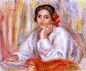  Pierre Auguste Renoir Vera Sertine Renoir - Art Print