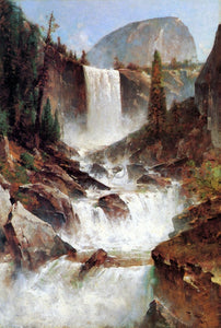  Thomas Hill Vernal Falls, Yosemite - Art Print