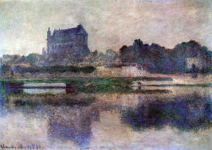  Claude Oscar Monet Vernon Church in Grey Weather - Art Print