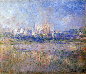  Claude Oscar Monet Vetheuil in the Fog - Art Print