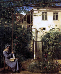  Erasmus Engert Viennese Domestic Garden - Art Print