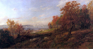 Jasper Francis Cropsey View from Hastings toward the Tappan Zee - Art Print