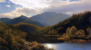  William Trost Richards View in the White Mountains (also known as "The High Peaks," Adirondacks) - Art Print