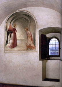  Fra Angelico View of a cell (Convento di San Marco, Florence) - Art Print
