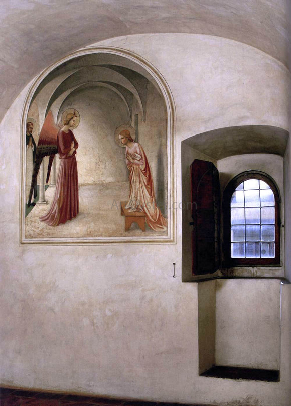  Fra Angelico View of a cell (Convento di San Marco, Florence) - Art Print