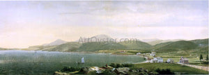  Harrison Bird Brown View of Camden Hills, Maine - Art Print