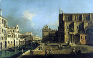  Michele Marieschi View of Campo SS. Giovanni e Paolo, Venice - Art Print