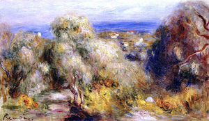  Pierre Auguste Renoir View of Cannet - Art Print