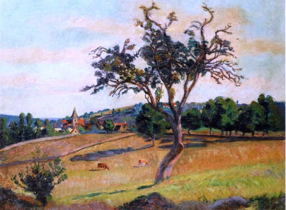  Armand Guillaumin View of Crozant - Art Print