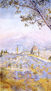  Henry Roderick Newman View of Florence from the East - Art Print