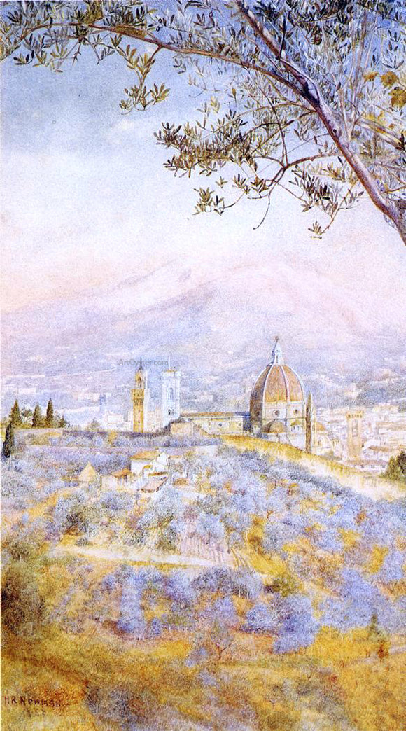  Henry Roderick Newman View of Florence from the East - Art Print