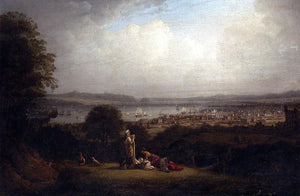  Robert Salmon View of Greenock, Scotland, and the Bay of St. Lawrence - Art Print