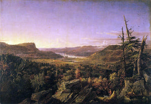  Jasper Francis Cropsey View of Greenwood Lake, New Jersey - Art Print