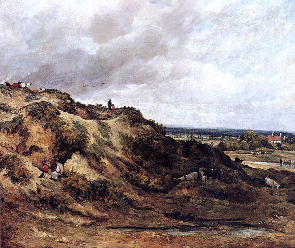  Frederick Waters Watts View Of Hampstead Heath - Art Print