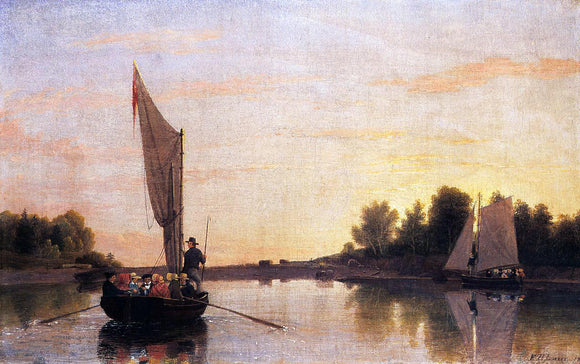  Fitz Hugh Lane View of Indian Bar Cove - Art Print