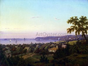  Mauritz F. H. De Haas View of Irvington Looking toward Tarrytown, New York - Art Print