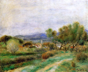  Pierre Auguste Renoir View of La Sayne - Art Print