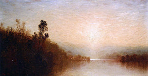  John Frederick Kensett View of Lake George - Art Print