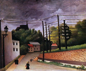  Henri Rousseau View of Malakoff - Art Print