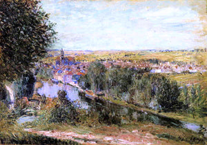  Alfred Sisley View of Moret - Art Print