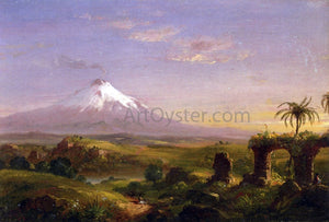  Thomas Cole View of Mount Etna - Art Print