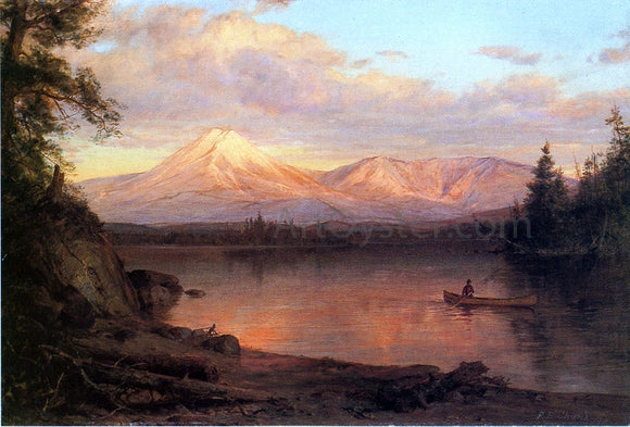  Frederic Edwin Church View of Mount Katahdin - Art Print