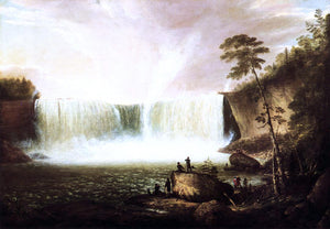  Alvan Fisher View of Niagara Falls (no.1) - Art Print