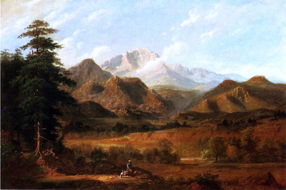  George Caleb Bingham View of Pike's Peak - Art Print