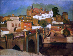  Joaquin Sorolla Y Bastida View of Plascencia - Art Print