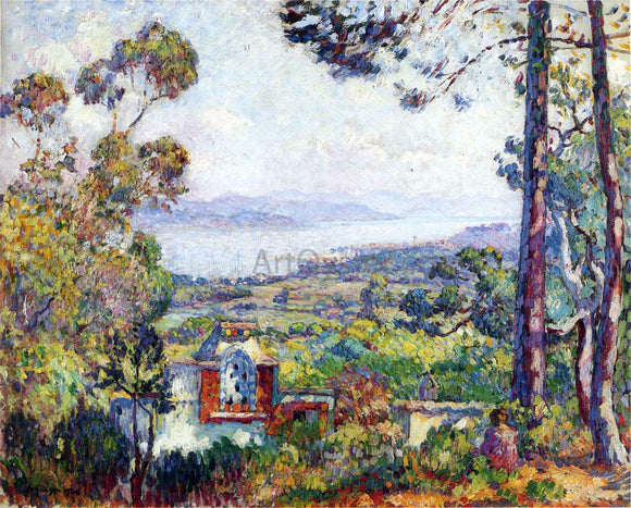  Henri Lebasque View of Saint Tropez - Art Print