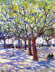  Alexandre Altmann A View of Saint Tropez - Art Print