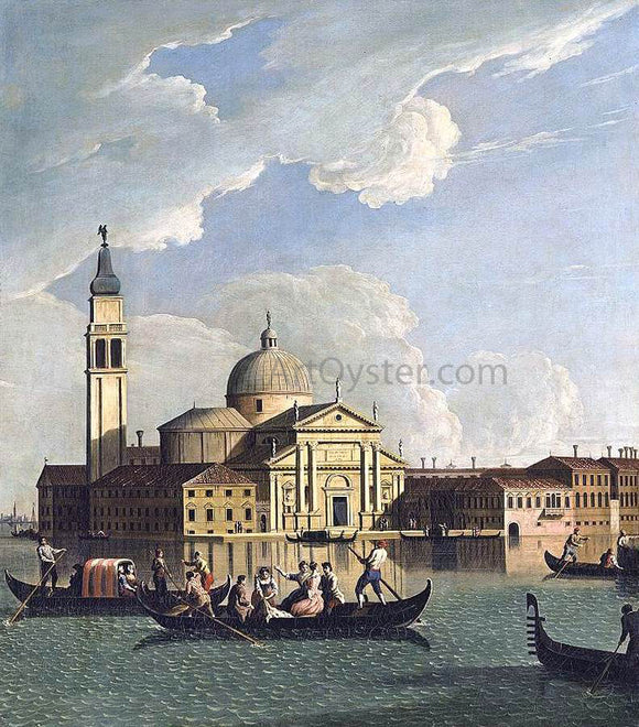  Johan Richter View of San Giorgio Maggiore, Venice - Art Print