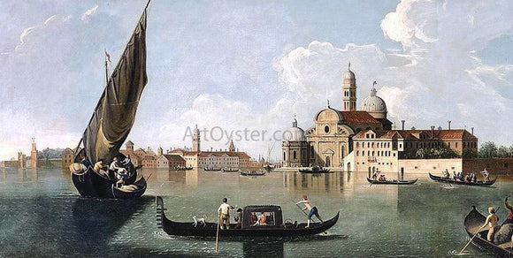  Johan Richter View of San Michele, Venice - Art Print