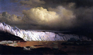  William Bradford View of Sermitsialik Glacier - Art Print