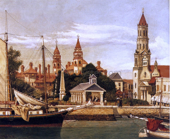  William Aiken Walker View of St. Augustine Harbor - Art Print