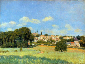  Alfred Sisley View of St. Cloud - Sunshine - Art Print