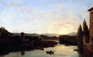  Thomas Cole View of the Arno - Art Print