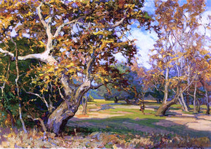 Franz Bischoff View of the Arroyo Seco from the Artist's Studio - Art Print