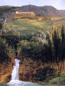  Antoine-Felix Boisselier View of the Benedictine Monastery at Subiaco - Art Print