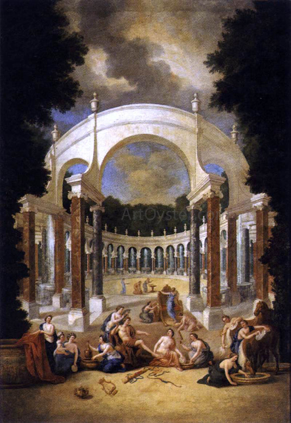  II Jean Cotelle View of the Colonnade at Versailles - Art Print