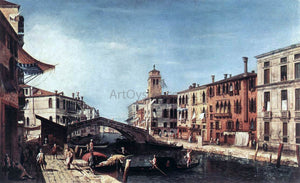  Michele Marieschi View of the Rio di Cannareggio - Art Print