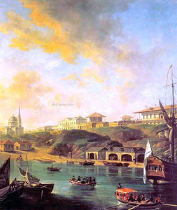  Fedor Yakovlevich Alekseev View of the town Nikolaev - Art Print