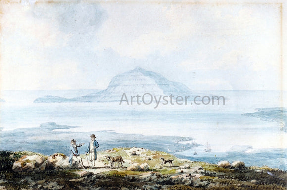  Edward Dayes View of the Town of Thorshaven and the Harbour of Frederickswaag, Faroe Islands - Art Print